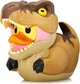 Фигурка Numskull Official Jurassic Park (Standard Size) T-Rex TUBBZ Cosplaying Duck Collectable Парк Юрского периода: Ти-Рекс, Тираннозавр: Косплей утка - изображение 1