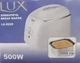 Хлебопечка электрическая Luxell LX 9220 компактная белая для выпечки хлеба кирпичиком 500Вт без замеса теста - изображение 7