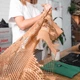 Крафт папір стільниковий 42 см х 50 м Honeycomb, коричневий в рулоні - зображення 8