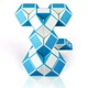 QiYi Rubik's Snake 60 pcs blue | 105 cm | Змейка Рубика 60 элементов | голубая | 105 см - изображение 1