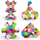 QiYi Rubik's Snake 72 pcs colorful | 126 cm | Змейка Рубика 72 элемента | разноцветная | 126 см - изображение 1
