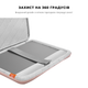 Чехол-сумка tomtoc Defender-A22 Laptop Handbag for MacBook Pro 13 (2016-2022) | Air 13 (2018-2020) | Air 13.6 (2022-2024) M2/М3 - Pink - изображение 3