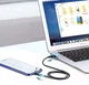 Зарядний кабель UGREEN US184 USB-A 3.0 - USB Type-C, 3A, QC3.0, 1.5 m Black 20883 - зображення 5
