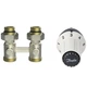 Термокомплект для радиатора DANFOSS RAS-C + RLV-KB прямой 1/2"x3/4" с нижним подключением 013G5277 - изображение 2