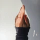 Каблучка з натурального полуничного кварцу + намистина кольору срібло гіпоалергенний сплав d-3 мм на гумці 15-18 р-р - зображення 2