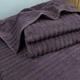 Набір махрових рушників Зеро Твіст 3шт GM Textile 40x70см, 50x90см, 70x140см 550г/м2 (Виноградний) - зображення 5