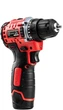 Набор Дрель-шуруповерт аккумуляторный GTM DS12/38BL 12В 38Нм 2 шв + аккумулятор 2 А-ч 2 шт + ЗУ + Фонарик аккумуляторный GTM FLC12/1 12В 1Вт Каркас без АКБ и ЗУ - изображение 2