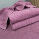 Полотенце махровое GM Textile 50x90см Премиум качества Жаккардовое с велюром 550г/м2 (Фиолетовый) - изображение 3