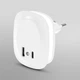 Ночник Ledvance Lunetta Edge Sen 0,5W 9Lm 3000K із USB/ TYPE-C білий (4099854088513) - зображення 5