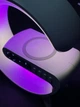 Настільна смарт лампа-нічник G-Smart RGB 15W Light Sound Machine з бездротовою зарядкою та Bluetooth-колонкою 3W Біла (2170) - зображення 11