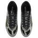 Бутсы футбольные детские Zelart Run 757-2 размер 43 Black-White-Gold - изображение 6
