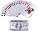 Карти гральні Duke 100$ Пластикові 54 шт Срібло (DN32715) - зображення 1