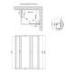 Душова кабіна Lidz Wawel SC100x80.SAT.LOW.FR прямокутна, для низьк. піддону, висота 185 см, скло Frost 5 мм, без піддону - изображение 2