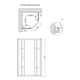 Душова кабіна Latwa SC80x80.SAT.MID.GR напівкругла, для серед. піддону, висота 175 см, скло тон. 4 мм, без піддону Lidz - зображення 2