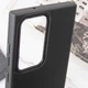 Кожаный чехол Epik Bonbon Leather Metal Style для Samsung Galaxy S23 Ultra Черный / Black - изображение 5