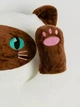 Мягкая игрушка обнимашка антистресс Сиамский Кот батон 130 см My Kigu Бежевый (9048) - изображение 6