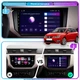Штатная магнитола Lesko для SEAT Ibiza IV Рестайлинг 2 2015-2017 экран 9" 2/32Gb Wi-Fi GPS Base Сеат Ибица - изображение 2