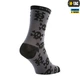 Носки легкие M-Tac Mk.3 Pirate Skull, Black/Grey, 39-42 - изображение 3
