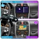 Штатная магнитола Lesko для Toyota Auris I Рестайлинг 2009-2012 экран 10" 2/32Gb 4G Wi-Fi GPS Top Тойота Аурис - изображение 2