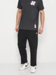 Спортивные штаны утепленные мужские Nike M Nk Club Bb Cropped Pant DX0543-010 XL Black/White (196154950282) - изображение 3