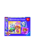 Набір пазлів Ravensburger Paw Patrol Adorable Dog Girls 21 x 21 см 3 х 49 елементів (4005556080083) - зображення 1