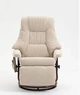 Крісло для відпочинку Avko Style ARMH 001 Beige з масажем, підігрівом і вбудованою підставкою для ніг - зображення 3