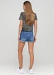 Шорты джинсовые H&M 34 Синий 0398089_гладк. пуговица_03 - изображение 2