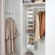 Підвісна шафа для одягу 22х34х120см, 9 відділень Ikea SKUBB 101.855.88 - изображение 5