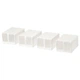 Контейнери для взуття 4шт 22х34х16см Ikea SKUBB 901.863.91 - зображення 1