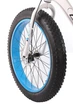 Велосипед E-motion Fatbike 26" алюминиевая рама 19" Бело-синий (F-WHITE-BLUE) - изображение 3