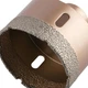 Коронка алмазная Haisser Hard Ceramics для УШМ М14 68 мм 2713568 (108349) - изображение 2