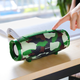 Портативная блютуз колонка BOROFONE Rich sound IPX5 BR3 |AUX, SD-card, Bluetooth, USB, FM-Radio| Хаки - изображение 1