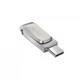 USB флеш накопитель SanDisk 256GB Ultra Dual Drive Luxe USB 3.1 + Type-C (SDDDC4-256G-G46) (166195) - изображение 2