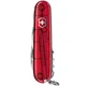 Складной швейцарский нож Victorinox Vx13713.TB1 Huntsman 15 функций 91 мм красный-полупрозрачный - изображение 2