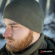 M-Tac шапка Watch Cap фліс Light Polartec Gen.II Dark Olive, військова шапка, чоловіча шапка, тактична шапка - зображення 7