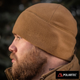 M-Tac шапка Watch Cap фліс Light Polartec Gen.II Coyote, тактична шапка, армійська шапка, зимова шапка фліс - зображення 8