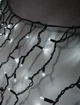 Вулична світлодіодна гірлянда штора 150 LED, 3x1м, чорний каучук, статичний режим, 220В, IP65 - зображення 3