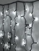 Вулична світлодіодна гірлянда штора 150 LED, 3x1м, чорний каучук, статичний режим, 220В, IP65 - зображення 4