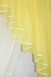 Кухонный комплект VR-Textil №062к шторка с ламбрекеном бежевый с желтым 150х170 см (59-725) - изображение 4
