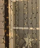 Вулична світлодіодна гірлянда штора 400 LED, 3x2м, чорний каучук, 8 режимів + стабільний, 220 В, IP44 Теплий білий - зображення 1