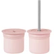 Поїльник-непроливайка MinikOiOi Sip+Snack - Pinky Pink / Powder Grey (101100108) - зображення 1
