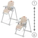 Стульчик для кормления Kidwell Beno Beige с регулировкой высоты и наклона спинки стул для первого прикорма, детский стул с 5-точечными ремнями безопасности для кормления малыша от 6 месяцев - изображение 6