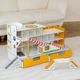 Гараж-парковка NestWood с лифтом и органайзером Maxi желтый (kdp002jorg) - изображение 8