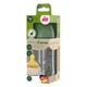 Бутылочка стекло с широким горлом и латексной соской NIP Cherry Green 240 мл 0+ (4000821351189) - изображение 2