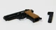 Сувенирный Пистолет Pietro Bereta M92 Black Мини Пистолет (00716) - изображение 6