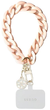 Ремінець для смартфона Guess Universal Big Hand Strap 4G Charm Gold Acrylic (3666339170707) - зображення 1