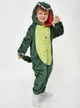 Пижама кигуруми My Kigu Зеленый Динозавр Дино Крокодил для мальчика размер 100 на рост 90-100 см (201942) - изображение 4