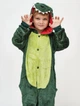 Пижама кигуруми My Kigu Зеленый Динозавр Дино Крокодил для мальчика размер 100 на рост 90-100 см (201942) - изображение 5