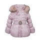Пальто зимнее для девочки BTE Beerle B132-63 92 см Розовый - изображение 1