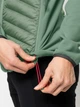 Куртка демисезонная короткая женская Jack Wolfskin Nebelhorn Down Hybrid W 1207081-4215 S Зеленая (4064993519396) - изображение 5